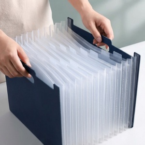 아코디언 A4 클리어 파일