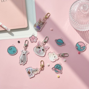 주문제작 아크릴키링 SET