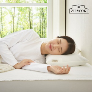 집앤콕 경추베개 아이보리