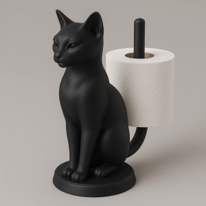 고양이 휴지걸이