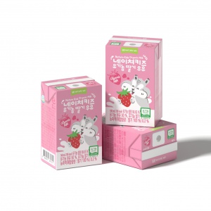 유기농 딸기 우유 SET