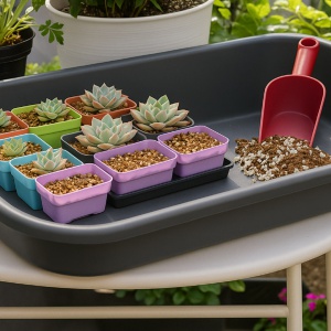 가드닝 분갈이 트레이