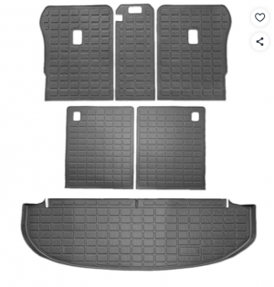 제네시스 GV80 7인승 전용 매트 세트