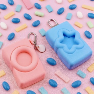 실리콘 틴케이스 커버 키링