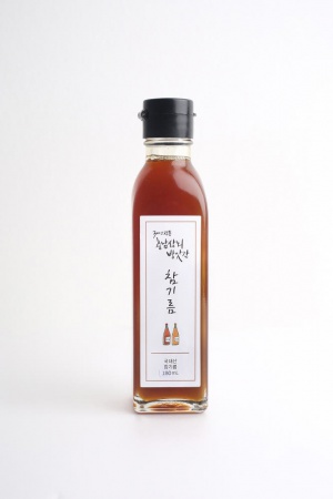 국산 저온압착 참기름 250ml