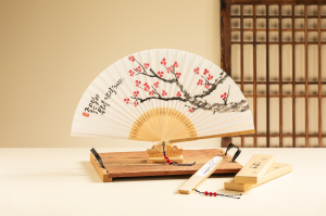 주문제작 매화 부채 SET