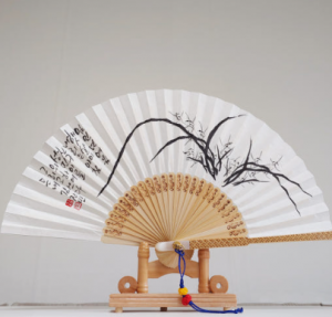 주문제작 난초 부채 SET