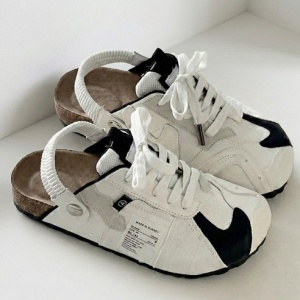 남녀공용 귀여운 스니커즈 뮬샌들 1SET