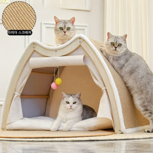 고양이 스크래쳐 하우스