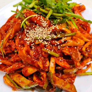 포장 판매 전문점 홍어무침 맛집