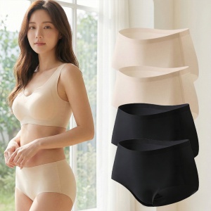 여성 심리스 팬티 SET