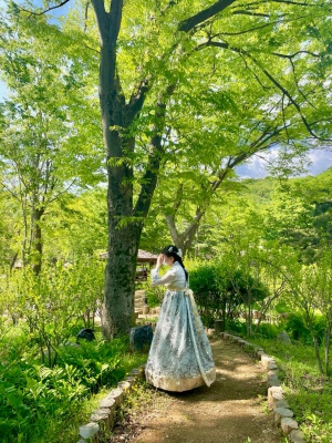 민속촌 한복 + 장식 + 소품 대여