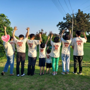 가족 단체 티셔츠 SET