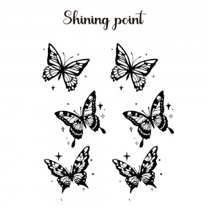 네발나비 타투스티커 SET