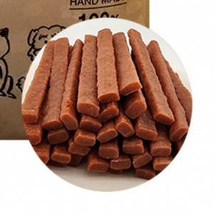 강아지 오리/당근 스틱 간식 500g