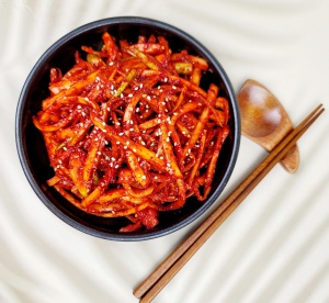 새콤달콤 도라지무침 500g