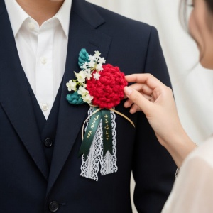 레드 카네이션 브로치 DIY키트