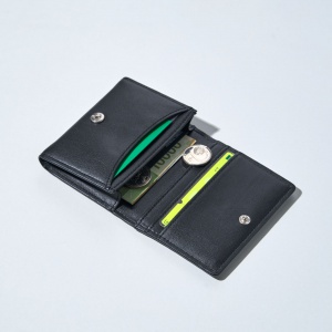 비건 가죽 카드지갑 블랙