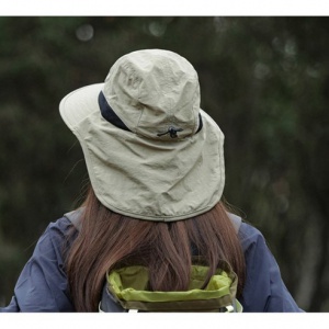 넥커버 와이드 모자 라이트카키 SET