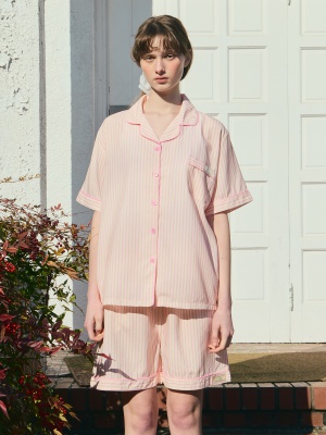 로즈쿼츠 반팔 잠옷 SET