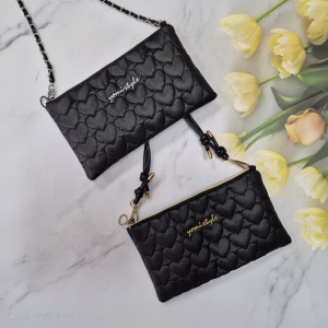 자수 핸드폰 크로스백 SET