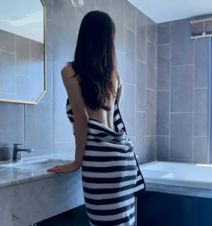 여리여리 샤워가운