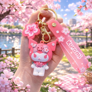 캐릭터 벚꽃 키링