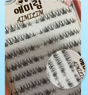 붙이는 가닥 속눈썹