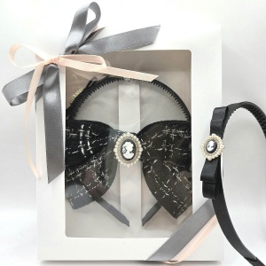 여아 리본 머리띠 선물세트