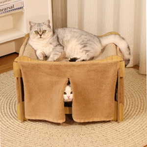 고양이 스크래쳐 숨숨집