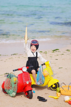 해녀 스냅사진용품 대여