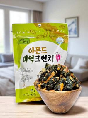 바삭한 수제 아몬드 미역과자 SET