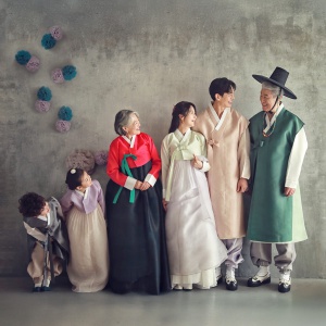 스튜디오 가족사진 촬영