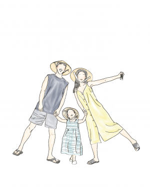 가족 일러스트 그림