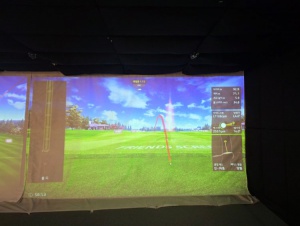 실내 골프 레슨