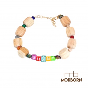 반려동물 편백 이니셜 목걸이