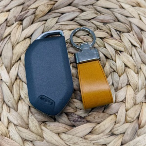 천연 소가죽 자동차키링