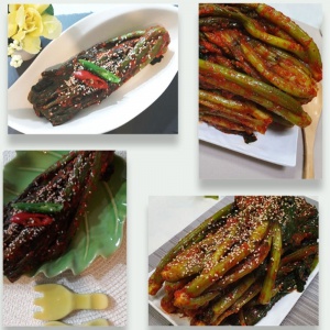 여수 돌산 갓김치 500g