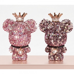 크리스탈 곰돌이 차량용 방향제