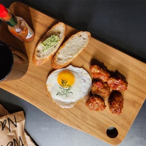 티크 원목 도마