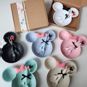 캐릭터 간식 식판 구디백 SET