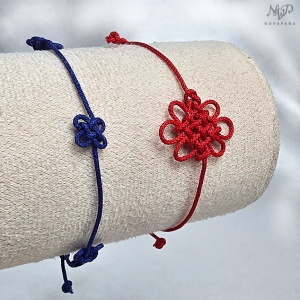 커플 매듭 팔찌 SET