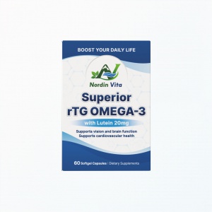 rTG 오메가3 + 루테인 캡슐 1BOX