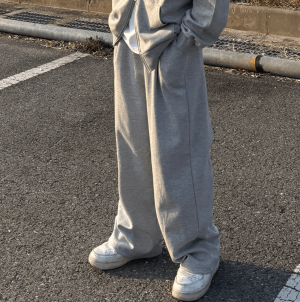 남여공용 루즈핏 와이드 벌룬팬츠