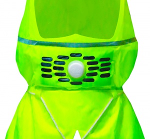 LED 일체형 화재마스크