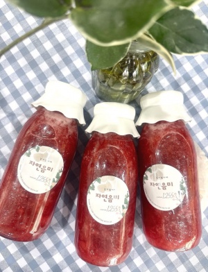 수제 딸기청 120g