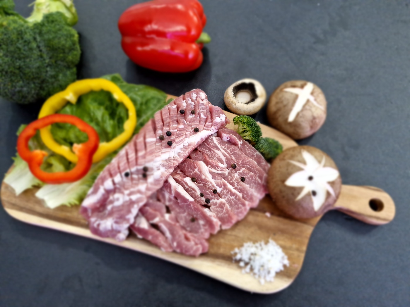 지리산 흑돼지 오겹살&목살 SET