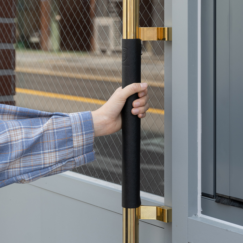 문 손잡이 가죽 커버 30cm