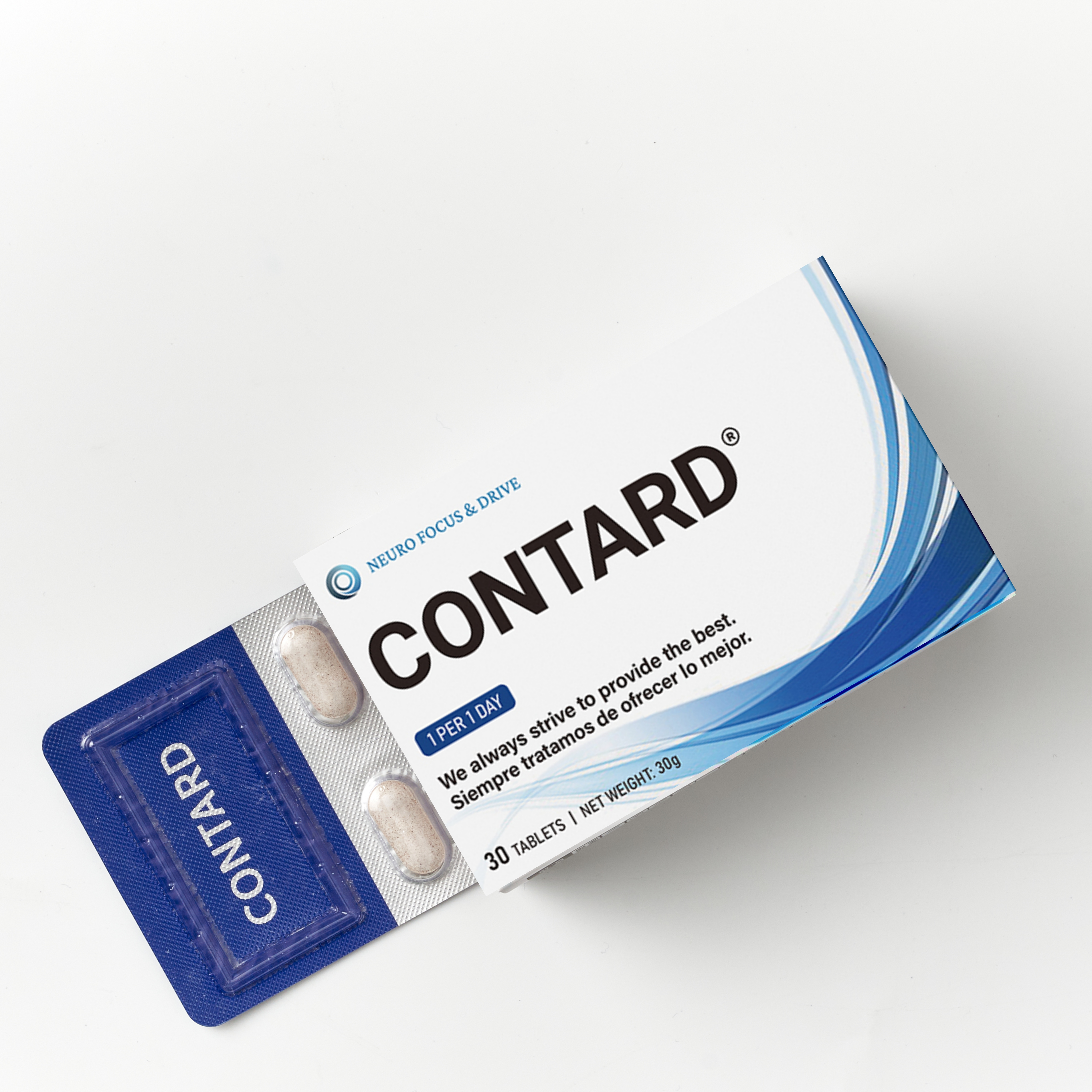 집중력 무기력 도파민 콘타드 정 1BOX