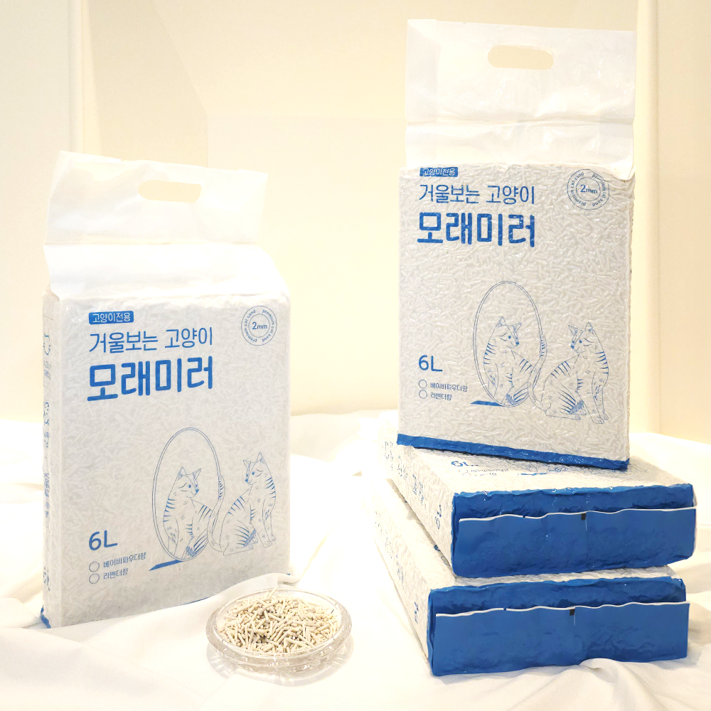 먼지 없는 두부모래 베이비파우더향 SET